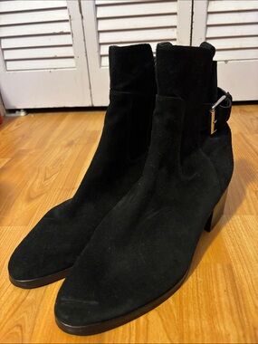 Via Spiga Suede Ankle Boots